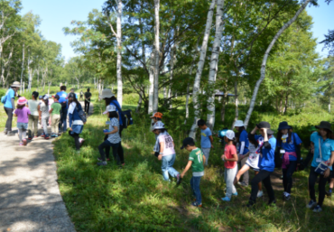 朝のおさんぽ|高原でさんぽ